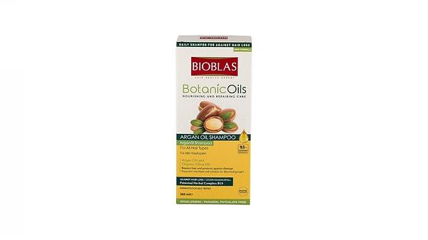 12. BIOBLAS - Botanic Oils Saç Dökülmesine Karşı Argan Yağlı Şampuan