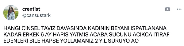 Kadın cinayetlerinin hala büyük bir sorun olduğu, faillerin ne yazık ki özgürce dolaştığı ülkemizde kadın beyanının esas alınması çok önemli.