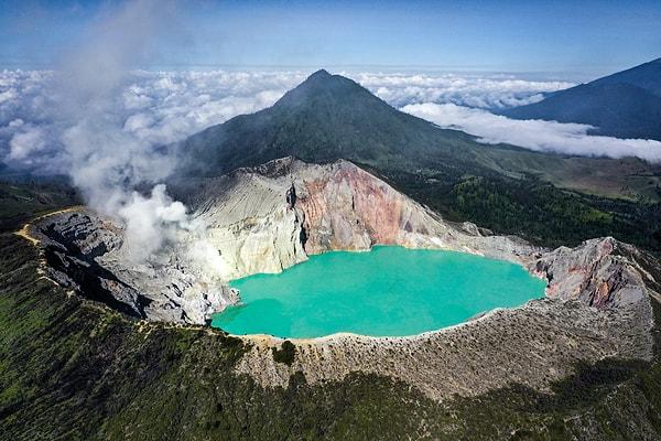 1. Ijen Dağı, Doğu Java-Endonezya