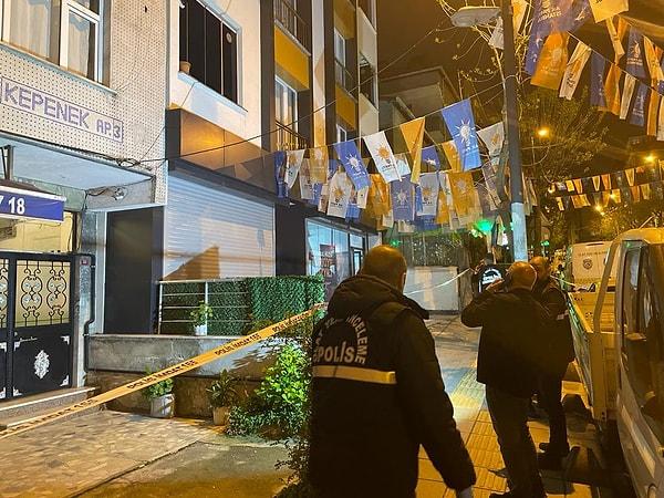 Alınan bilgiye göre, saat 22.15 sıralarında Kocasinan'daki seçim irtibat bürosunun önünde, kimliği henüz belirlenemeyen bir kişi tarafından silahla ateş edildi.