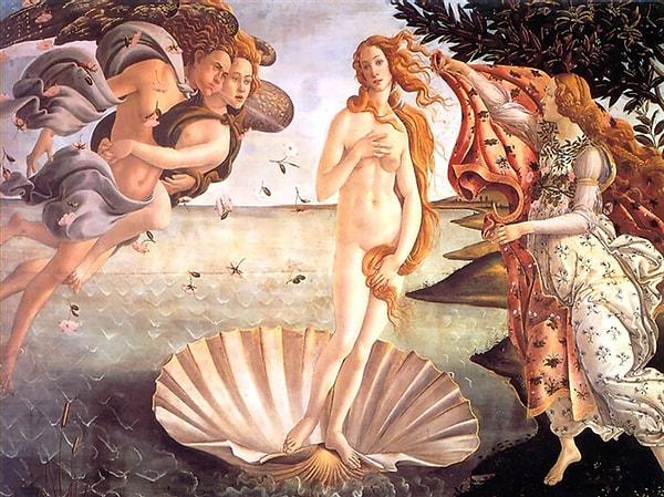"Mitolojik türün babası" olarak görülen Sandro Botticelli (1445—1510), eski karakterleri içeren sihirli resimler yaratmıştır.