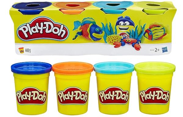 17. Play-Doh 4'Lü Çocuk Oyun Hamuru