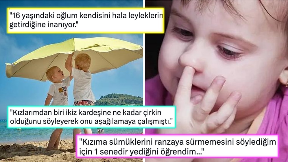 İkizine 'Çok Çirkinsin' Diyen Var! Çocuklarının Einstein Olamayacağını Fark Ettikleri Anları Paylaşan 15 Kişi