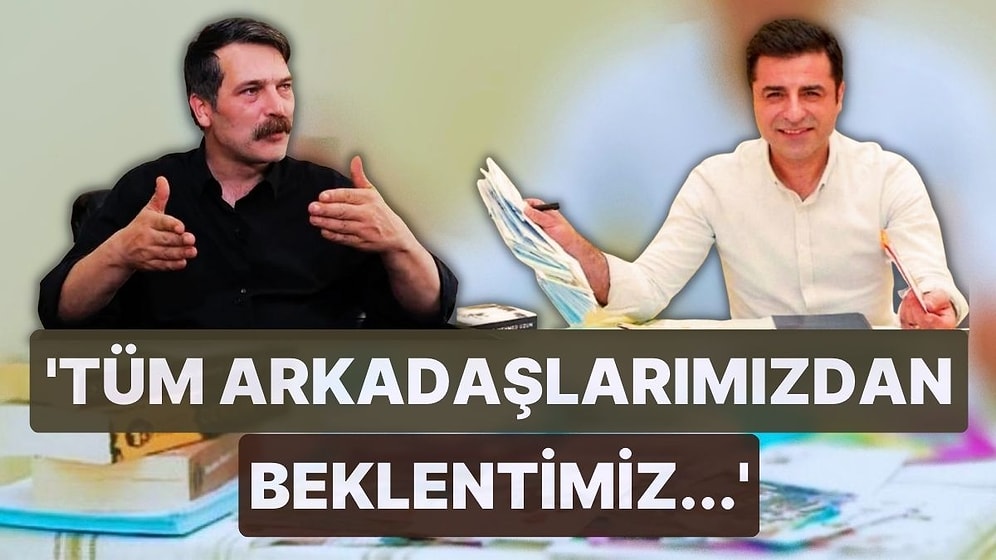 Erkan Baş, Selahattin Demirtaş'ın Mesajını Paylaştı: 'Tüm Arkadaşlarımızdan Beklentimiz...'