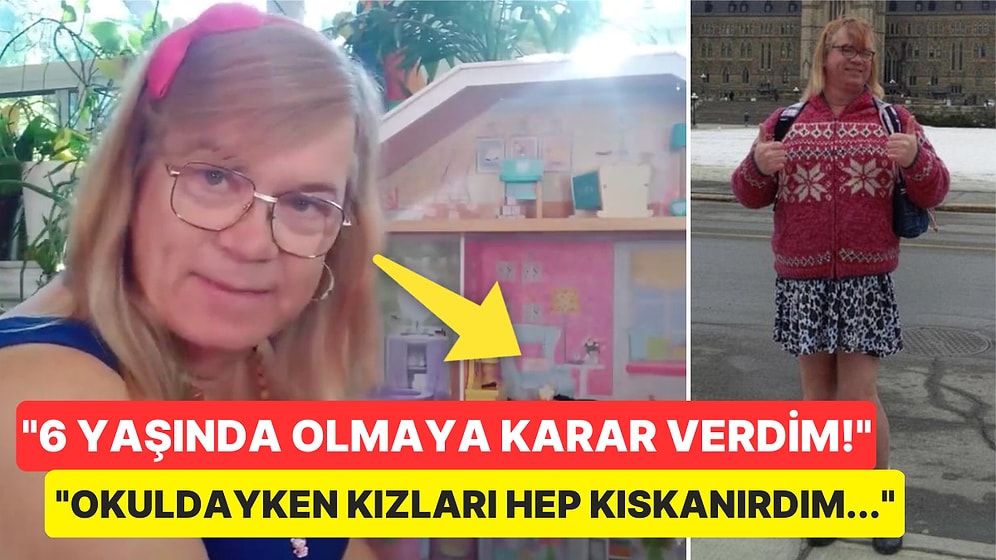 6 Yaşındaki Bir Kız Çocuğu Gibi Yaşamak İçin Evini Terk Etti! 59 Yaşındaki 7 Çocuk Babası Trans Birey Gündemde