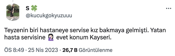 Sadece okullara değil hastanelere de gidiyorlar.