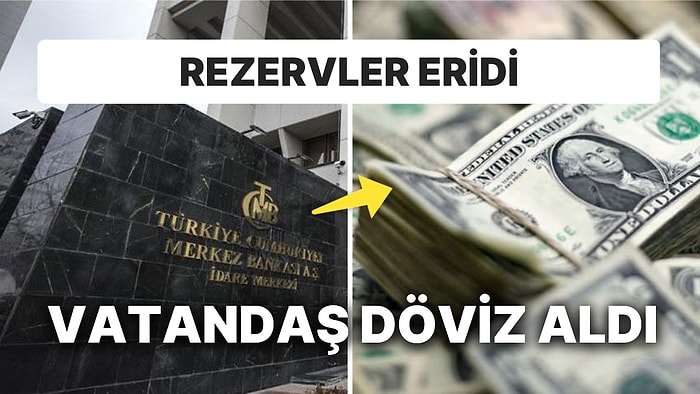 Merkez Bankası Rezervleri Erirken, Dövize Rağbet Hem Mevduatta Hem KKM'de Sürüyor