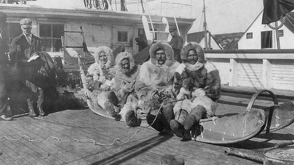 1902 yılındaki girişimleri trajedi ile sonlandı: Altı Eskimo ekip üyesi açlıktan hayatını kaybetti.