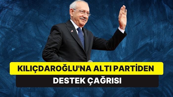 Altı Partinin Bir Araya Geldiği Emek ve Özgürlük İttifakı'ndan Kemal Kılıçdaroğlu'na Destek