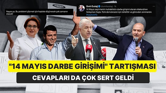 Soylu'nun "Siyasi Darbe Girişimi" Sözlerine Akşener, Özdağ ve Demirtaş'tan Cevap