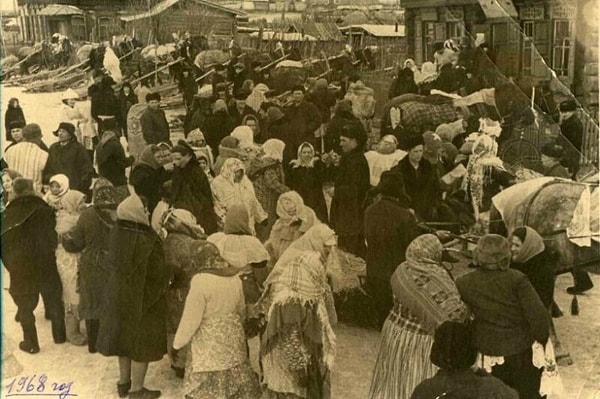 19. Проводы Зимы в деревне Ключи Красноярского края (1968 год).