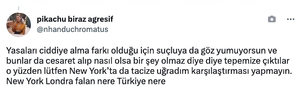 "Karşılaştırma yapmak anlamsız..."