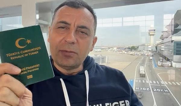 Öztürk, süresi biten yeşil pasaportunu yeniledikten sonra ilk defa Almanya'ya gitmiş. Gittiğinde ise pasaportta daha önce mühür olmaması nedeniyle şüphe çektiği için gözaltına alınmış.