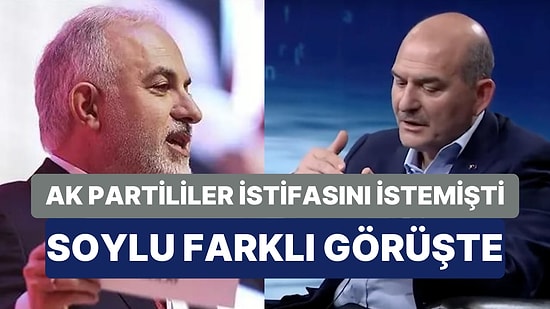 Kınık İçin AK Parti'den Gelen İstifa Çağrıları Sonrası Soylu Devreye Girdi