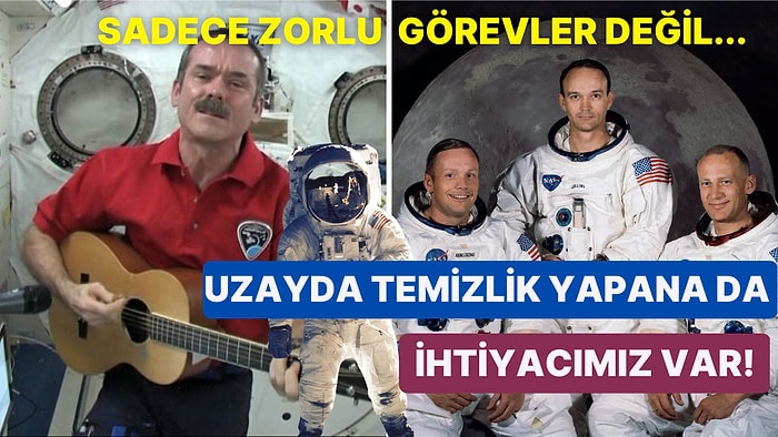 Yüzme ve Uçma Testlerinden Yer Çekimi Alıştırmalarına: Astronot Olmak İçin Ne Yapmak Gerekir?