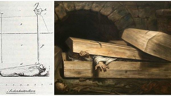 4. Eskiden insanlar o kadar sık canlı gömülülerdi ki, mezarın altından duyulabilmesi için bir çan sistemi oluşturuldu.