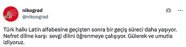 El kalbi akımı hakkında da yorumlar yapıldı;