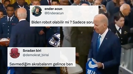 Joe Biden'ın "Hediyeyi Alıp Uzaklaştığı" İddia Edilen O Görüntüler Gündem Oldu