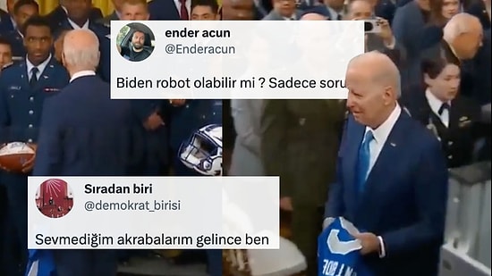 Joe Biden'ın "Hediyeyi Alıp Uzaklaştığı" İddia Edilen O Görüntüler Gündem Oldu