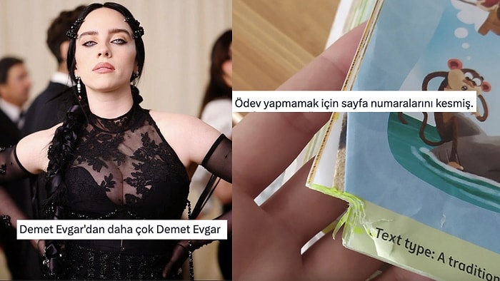 Billie Eilish Demet Evgar Benzerliğinden Ödev Yapmamak İçin Bulunan Bahanelere Son 24 Saatin Viral Tweetleri