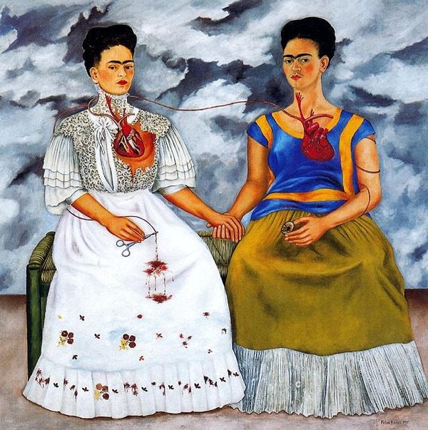 9. Frida Kahlo- İki Frida(1939)