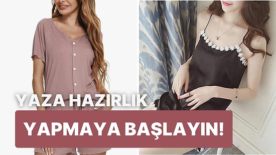 Sıcaklarda Rahat Edebileceğiniz En Güzel Yazlık Pijama Takımları