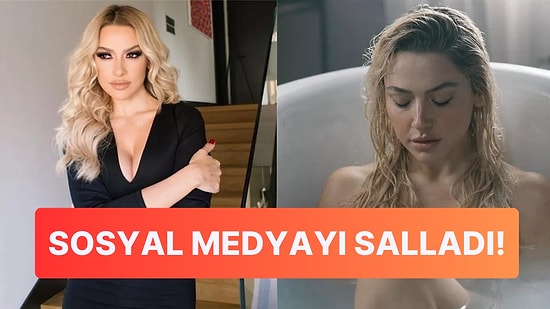 Cesur Pozlarına Alışık Olduğumuz Hadise'den Olay Yaratacak Bir Paylaşım Daha Geldi!