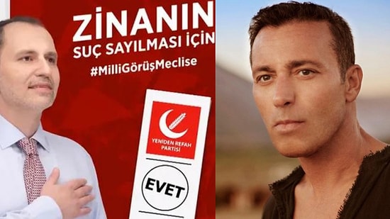 Mustafa Sandal'dan Erbakan'ın 'Zina Suç Sayılsın' Paylaşımına Tepki: 'Zaten Tek Sorun Buydu'