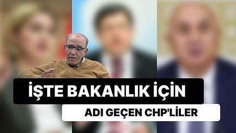 Gazeteci Bila Kulislerden Aktardı: İşte CHP'nin Üç Kritik Bakanlık İçin Düşündüğü İsimler