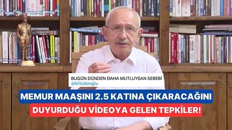 Kemal Kılıçdaroğlu'nun Memurlara Müjdeli Haber Verdiği Yeni Videosu Çok Konuşuldu!