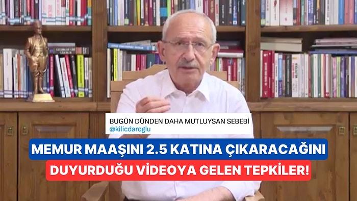 Kemal Kılıçdaroğlu'nun Memurlara Müjdeli Haber Verdiği Yeni Videosu Çok Konuşuldu!