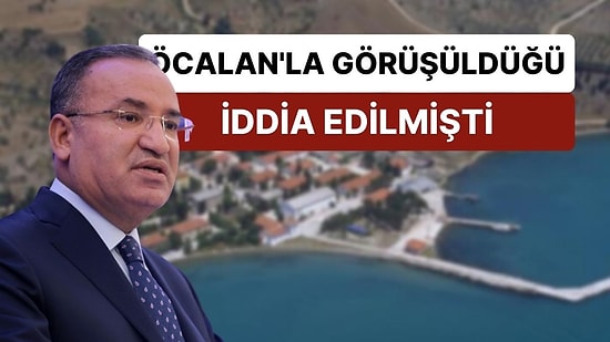 Bekir Bozdağ 'İmralı' İddialarına Cevap Verdi: "Oraya Teknik Ekip Gidiyor, Öcalan'la İlgisi Yok"