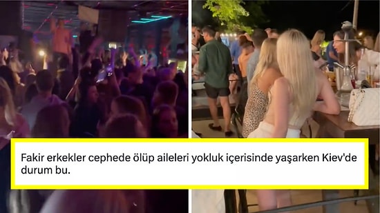 Rusya-Ukrayna Savaşı Devam Ederken Kiev Gece Hayatını Gözler Önüne Seren Video Tartışma Yarattı