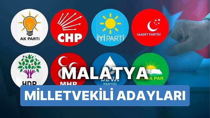 Malatya Milletvekili Adayları: AKP, CHP, MHP, İYİ Parti, MP, YSP 28. Dönem Milletvekili Adayları 2023