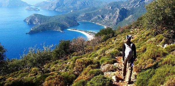 The Lycian Way offers breathtaking views of the Mediterranean Sea and passes through numerous ancient ruins and charming villages.
