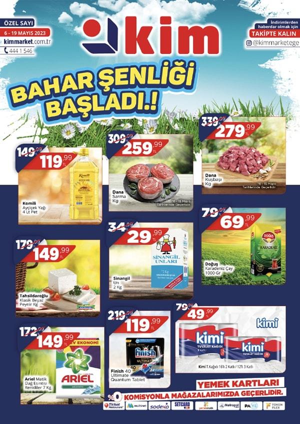 Kim Market 6 - 19 Mayıs İndirimleri: Kim Market İzmir Aktüel Ürün Katalog Ürünleri