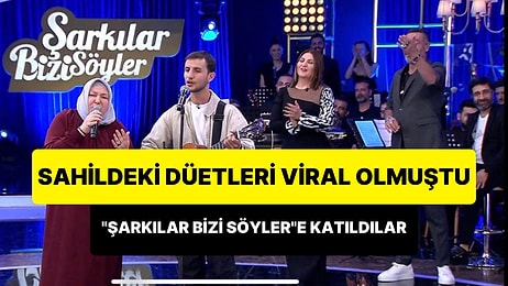 Sokak Müzisyenine Eşlik Ederek 'Yorgun Yıllarım'ı Söyleyen Teyze, 'Şarkılar Bizi Söyler'e Katıldı