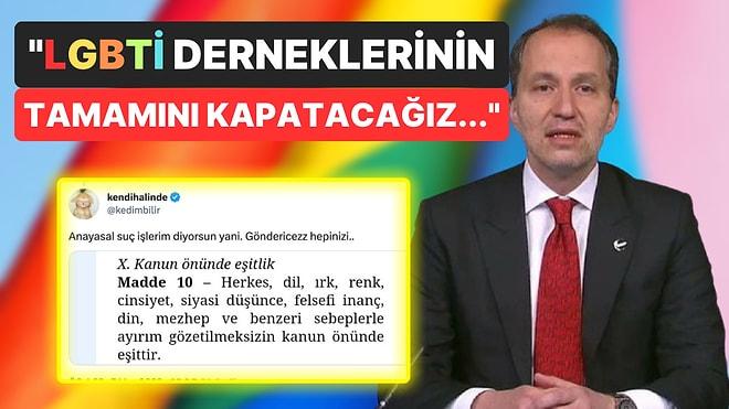 Erbakan'ın TRT Propagandasında 'LGBTİ Derneklerinin Tamamını Kapatacağız' Söylemi Gündemde!