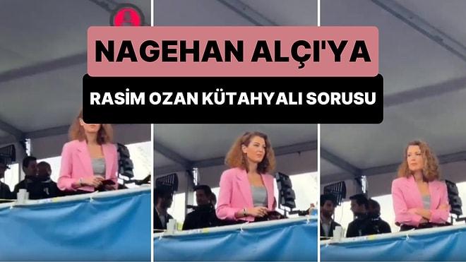 Bir Vatandaş, Nagehan Alçı'ya Rasim Ozan Kütahyalı'nın Videolarını Sordu