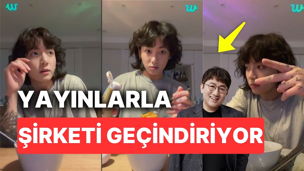 Jeon Jungkook Açtığı Canlı Yayınlarla Şirketi Ayakta Tutuyor: Kar Marjının %80'ini Sırtlanan Koca Yürekli İdol