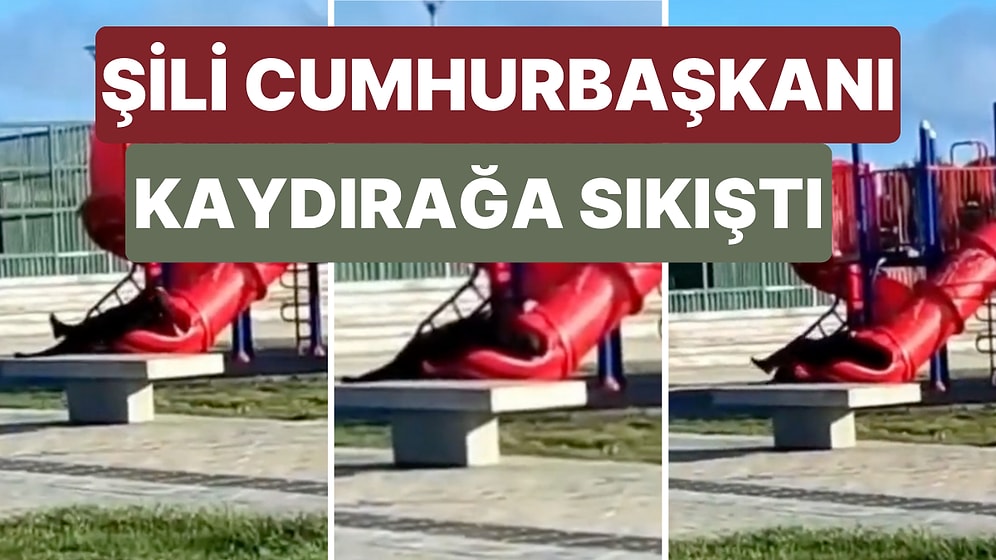 Şili Cumhurbaşkanı Gabriel Boric Oy Kullandıktan Sonra Gittiği Pakta Kaydırağa Sıkıştı
