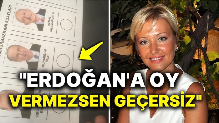 Berna Laçin, Hollanda'da Bulunan Oy Pusulalarındaki Tartışma Yaratan Detayı Paylaştı