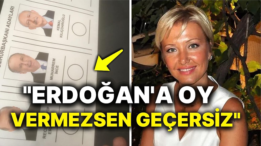 Berna Laçin, Hollanda'da Bulunan Oy Pusulalarındaki Tartışma Yaratan Detayı Paylaştı