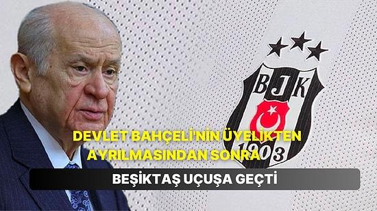 MHP Lideri Devlet Bahçeli'nin Beşiktaş Üyeliğinden İstifası Sonrasında Beşiktaş'tan İlginç İstatistik