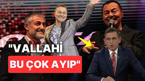 Serdar Ortaç'tan Kendisine "Omurgasız" Diyen Fatih Portakal'a Ders Niteliğinde Cevap