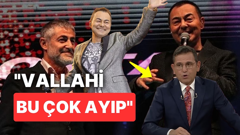 Serdar Ortaç'tan Kendisine "Omurgasız" Diyen Fatih Portakal'a Ders Niteliğinde Cevap
