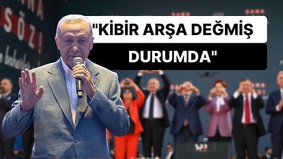 Erdoğan'dan Millet İttifakı'na: "Herkesi Tehdit Ediyorlar"