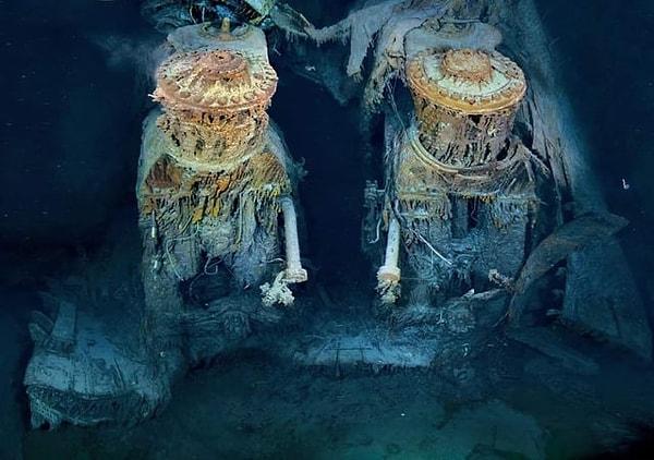 15. Titanik'in ikiz pistonlu motorları 👇