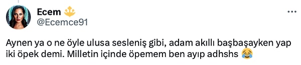 1. Aynı bu tweetteki,