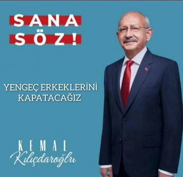 Kılıçdaroğlu'nun seçim pankartına "Yengeç erkeklerini kapatacağız" diye yazdığı yazının ardından diğer burçlar da geldi.